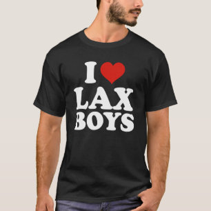 T-shirt J'Aime Lax Boys I Heart Lax Boys