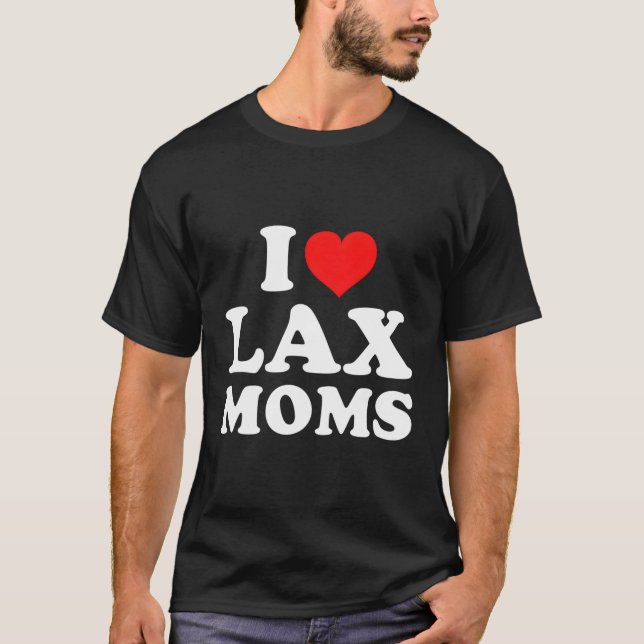 T-shirt J'Aime Lax Moms (Devant)
