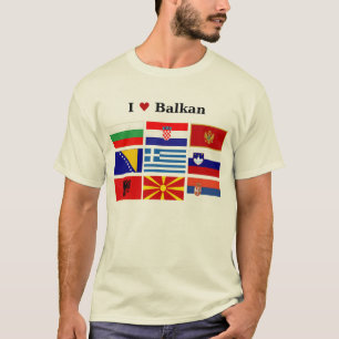 T-shirt J'aime le Balkan