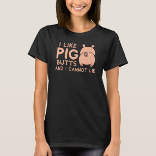 T-shirt J'aime le barbecue PIG Butts