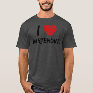 T-shirt J'Aime Le Bartending