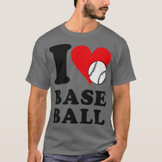 T-shirt J'aime le baseball