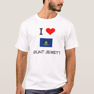 T-shirt J'aime le bâti Jewett Pennsylvanie