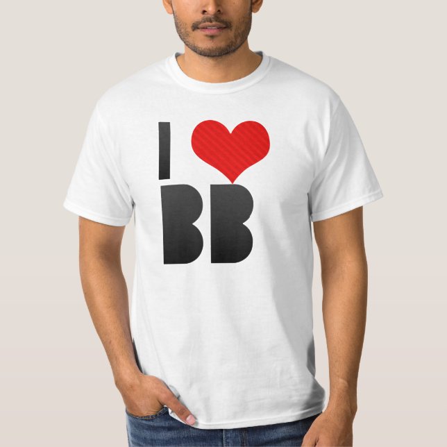 T-shirt J'aime le BB (Devant)