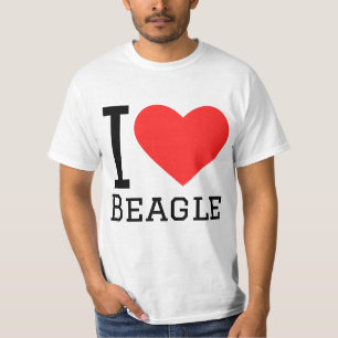 T-shirt J'aime le beagle