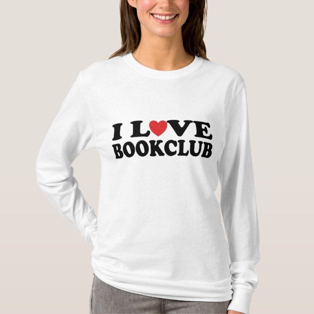 T-shirt J'aime le Bookclub (Devant)
