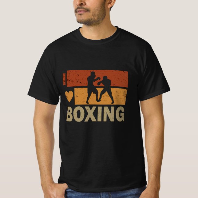 T-shirt J'aime le boxe (Devant)