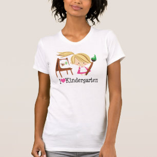 T-shirt J'aime le cadeau de jardin d'enfants