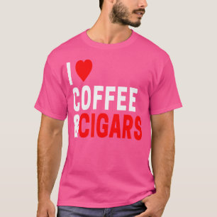 T-shirt J'aime le café et les cigares