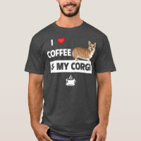 J'Aime Le Café Et Mon Corgi Maman Papa Pet Parent 