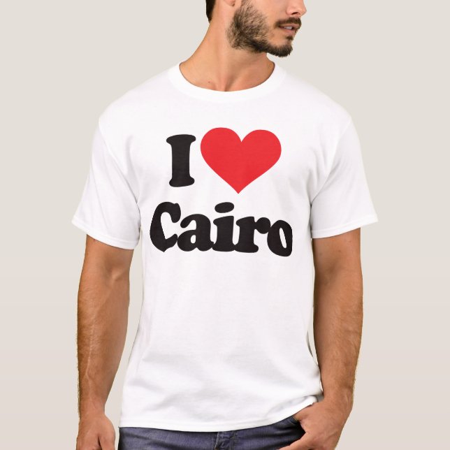 T-shirt J'aime le Caire (Devant)