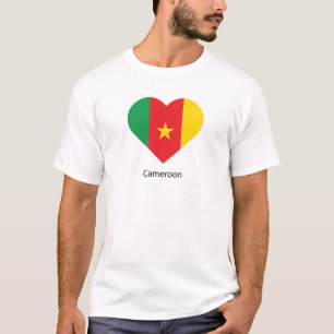 T-shirt J'aime le Cameroun