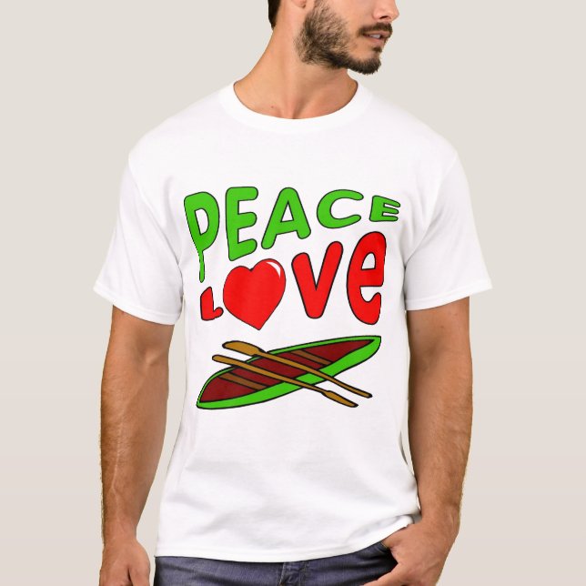 T-shirt J'Aime Le Canoë (Devant)