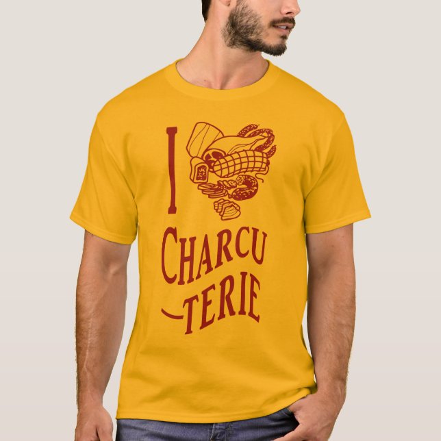 T-shirt J'aime le Charcuterie (Devant)