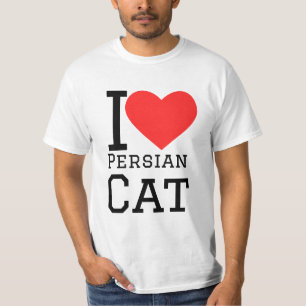 T-shirt J'aime le chat perse