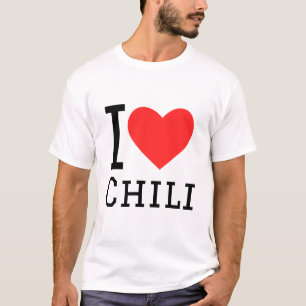 T-shirt J'aime le chili