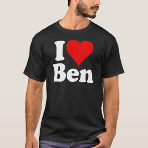 T-SHIRT J'AIME LE COEUR BEN BENJAMIN BENNY