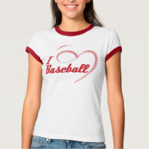 J'Aime Le Coeur Du Baseball