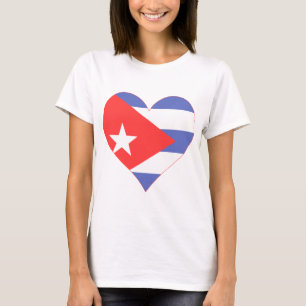 T-shirt J'aime le coeur du Cuba