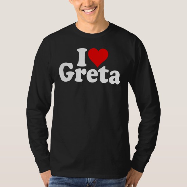 T-SHIRT J'AIME LE COEUR GRETA (Devant)