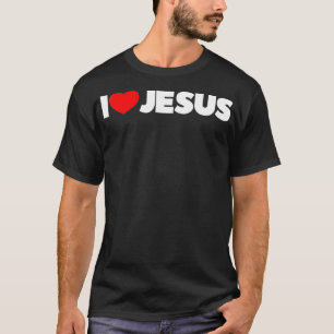 T-shirt J'aime le coeur Jésus