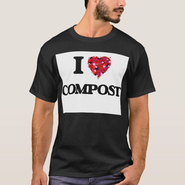 T-shirt J'aime le compost (Devant)
