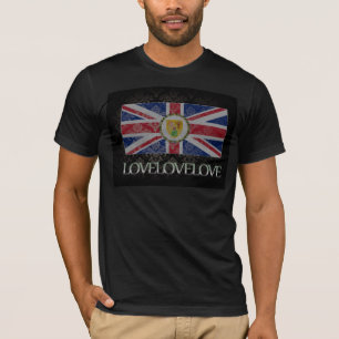 T-shirt J'aime le cool des Îles Turques et Caïques