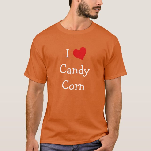 T-shirt J'Aime Le Corn Candy (Devant)