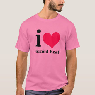 T-shirt J'aime le corned beef