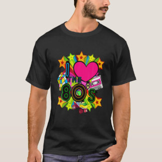 T-shirt J'Aime Le Costume Vintage Des Années 80 90S Ret Dr