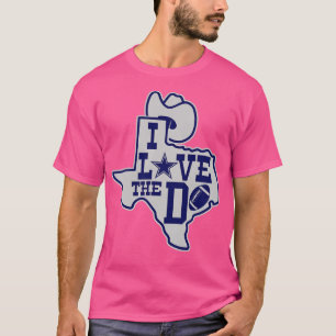 T-shirt J'Aime Le D Dallas