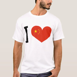 T-shirt J'aime le dos de porcelaine : combat Japon