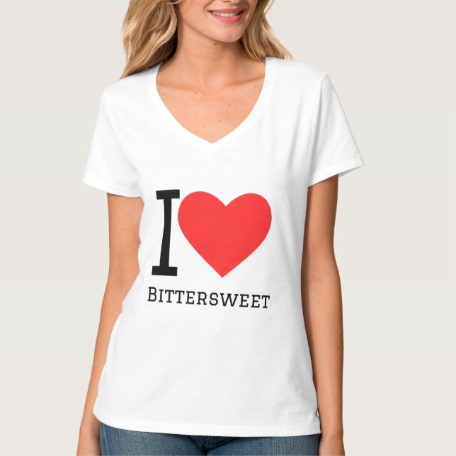 T-shirt J'aime le doux-amer (Devant)
