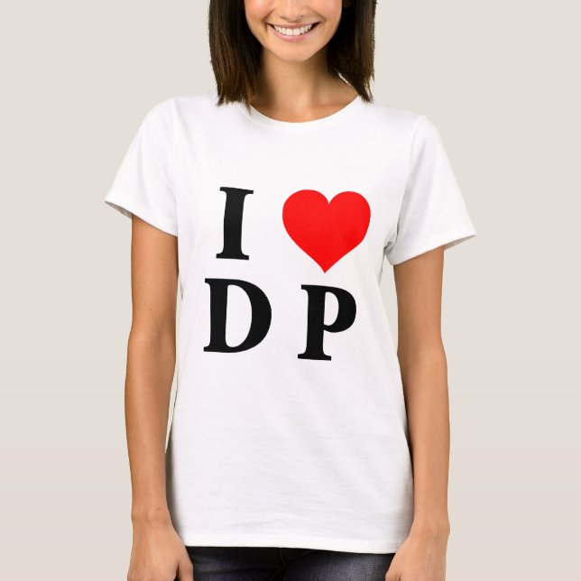 T-shirt J'aime le DP (Devant)