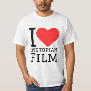 T-shirt J'aime le film dystopique