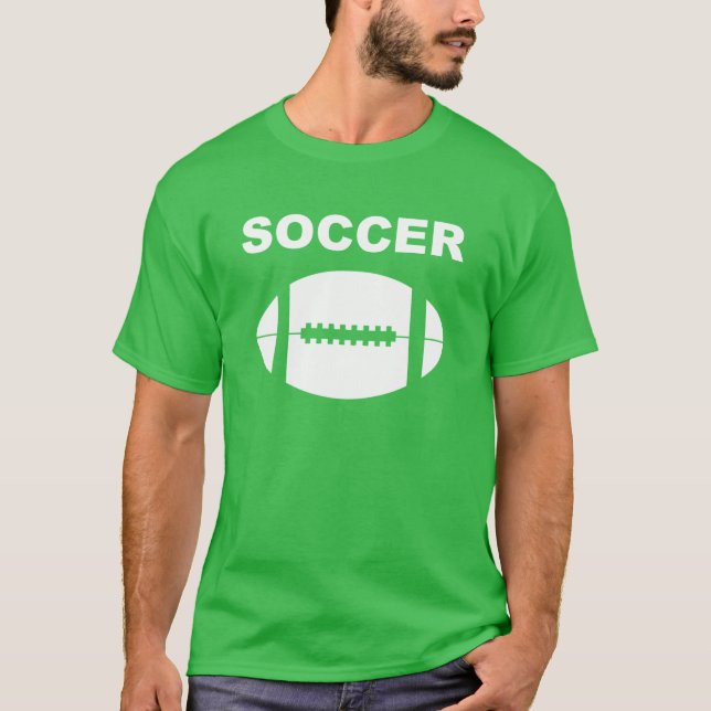 T-shirt J'aime le football (Devant)