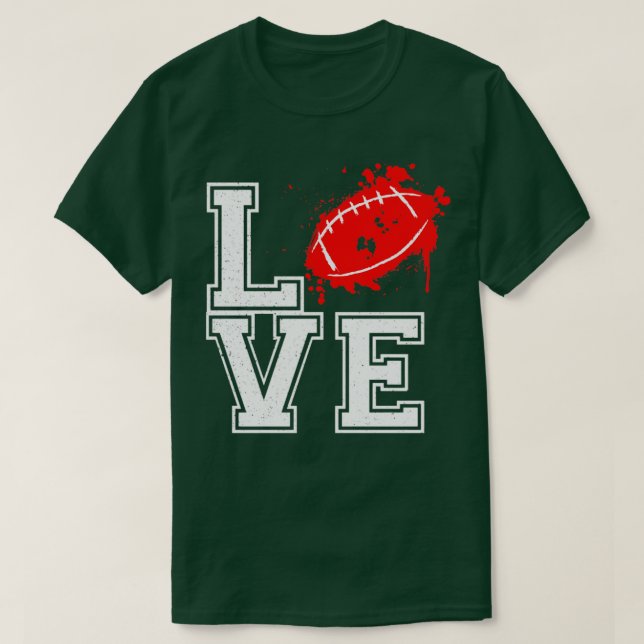 T-shirt J'Aime Le Football (Design devant)