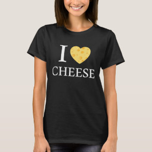 T-shirt j'aime le fromage