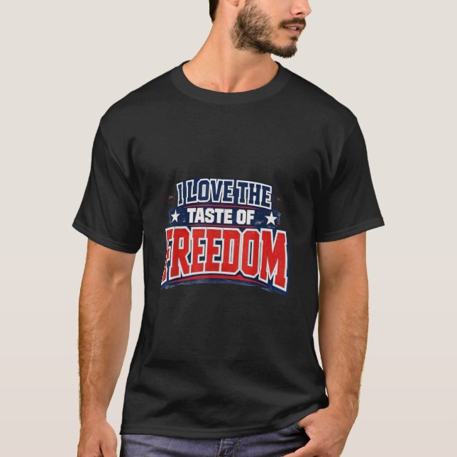 T-shirt J'aime le goût de la liberté (Devant)