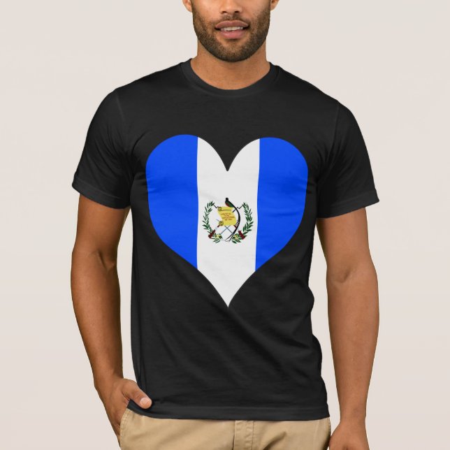 T-shirt J'aime le Guatemala (Devant)