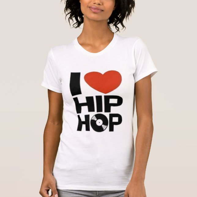 T-shirt J'aime le hip hop (Devant)