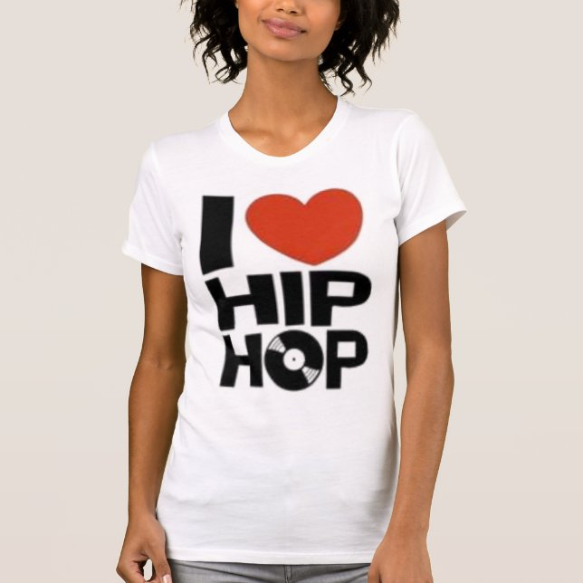 T-shirt J'aime le hip hop (Devant)
