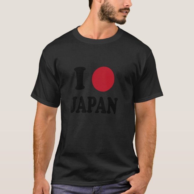 T-shirt J'aime le Japon (Devant)