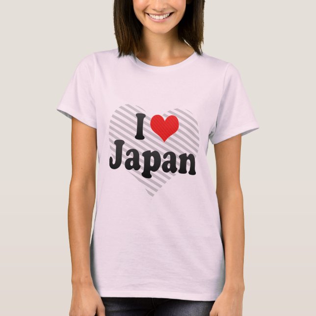 T-shirt J'aime le Japon (Devant)