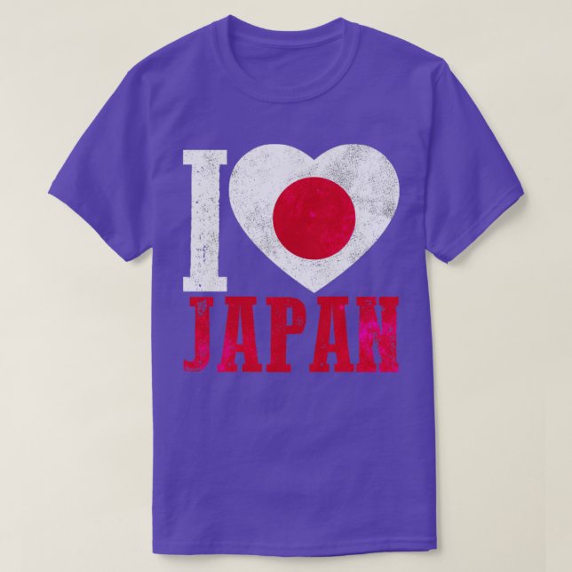 T-shirt J'aime le Japon (Design devant)