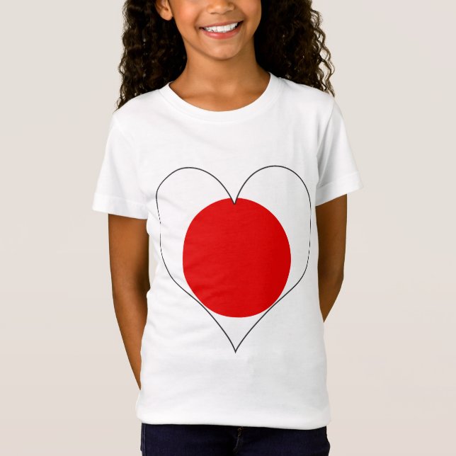 T-Shirt J'aime le Japon (Devant)