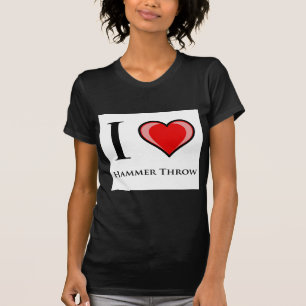 T-shirt J'aime le jet de marteau