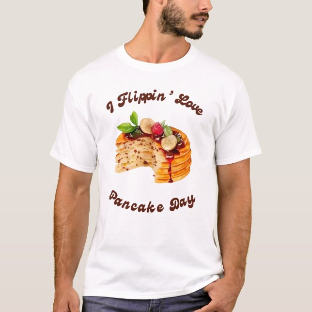 T-shirt J'Aime Le Jour Des Crêpes (Devant)