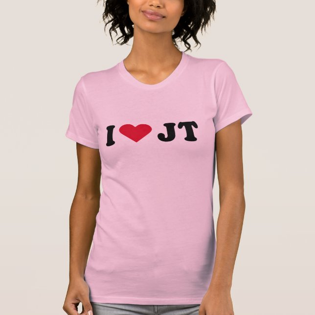 T-SHIRT J'AIME LE JT (Devant)