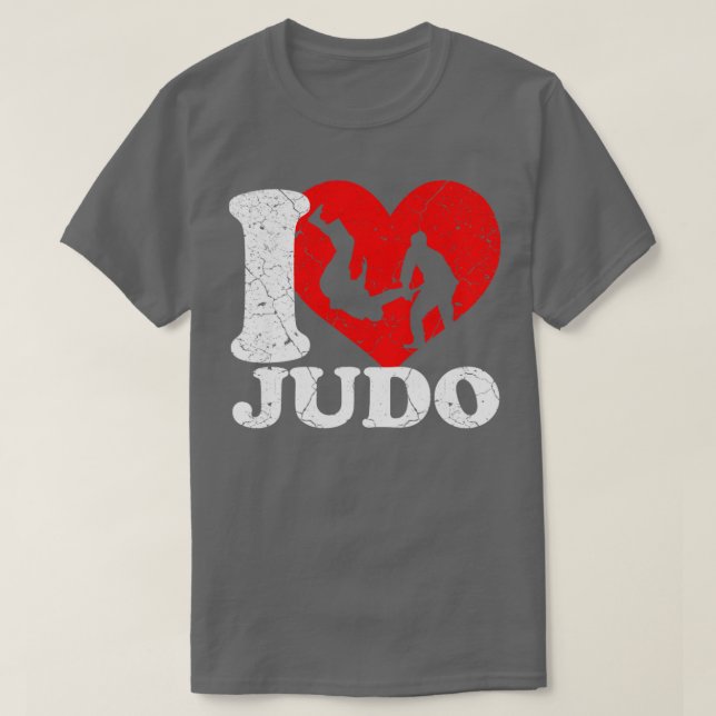 T-shirt J'aime le judo (Design devant)